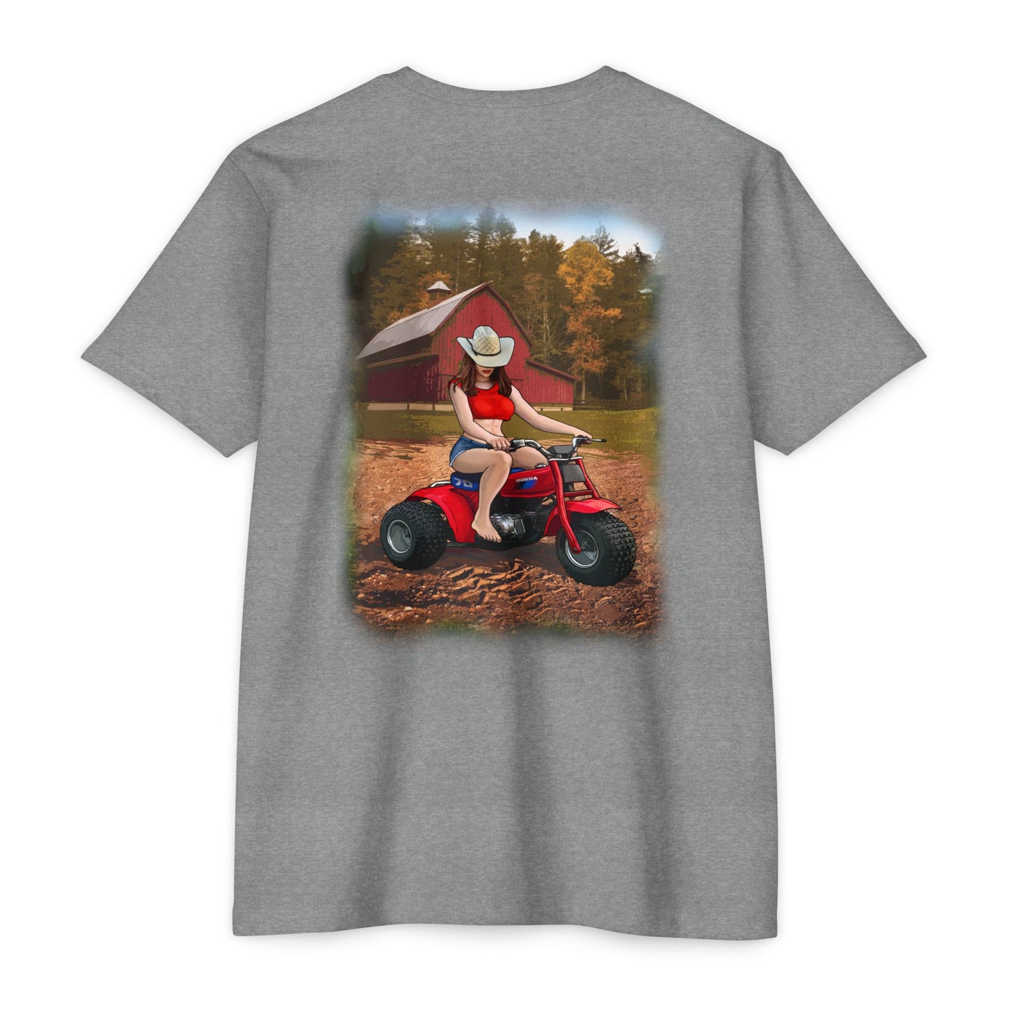Cowgirl Saddles Up the 70 T-Shirt