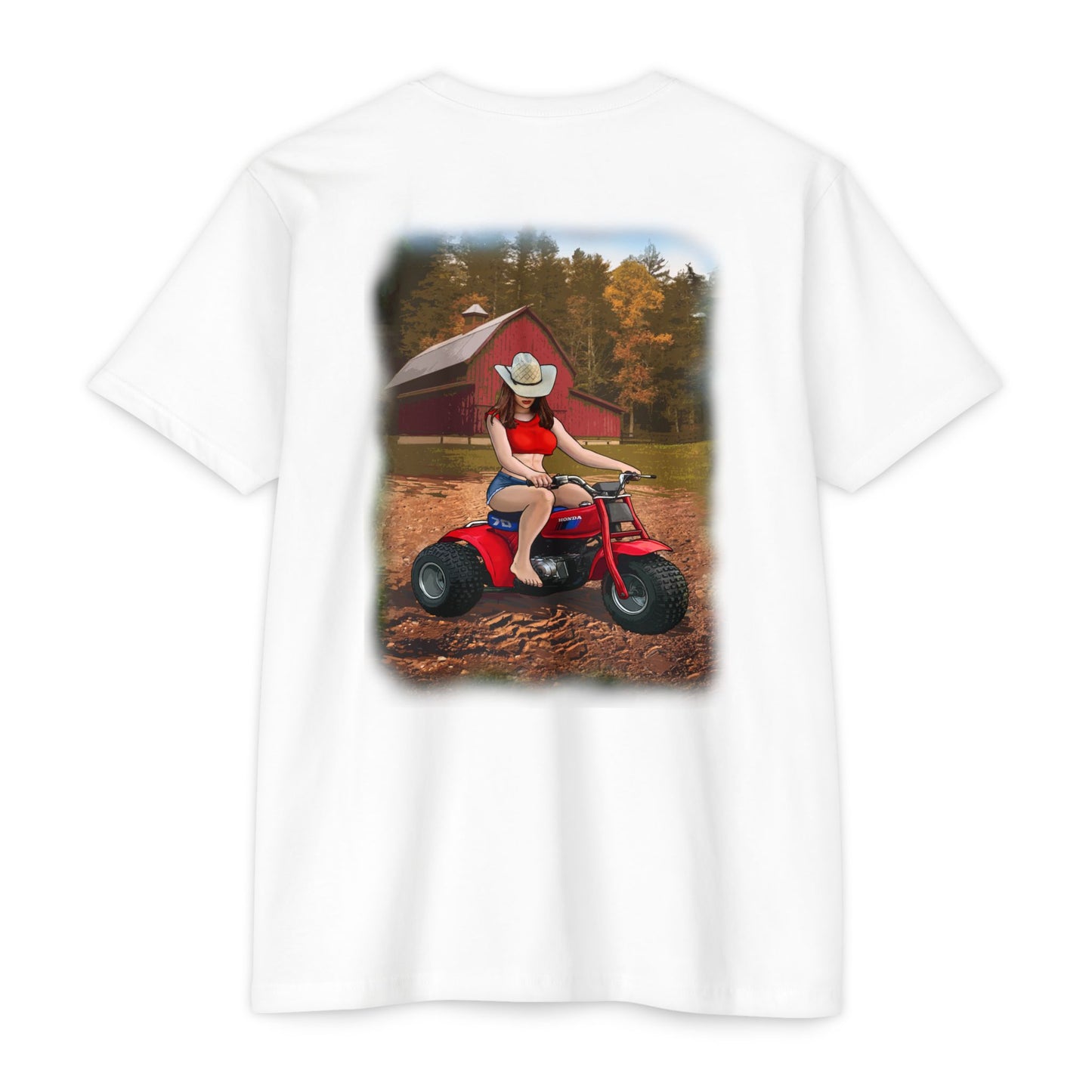 Cowgirl Saddles Up the 70 T-Shirt