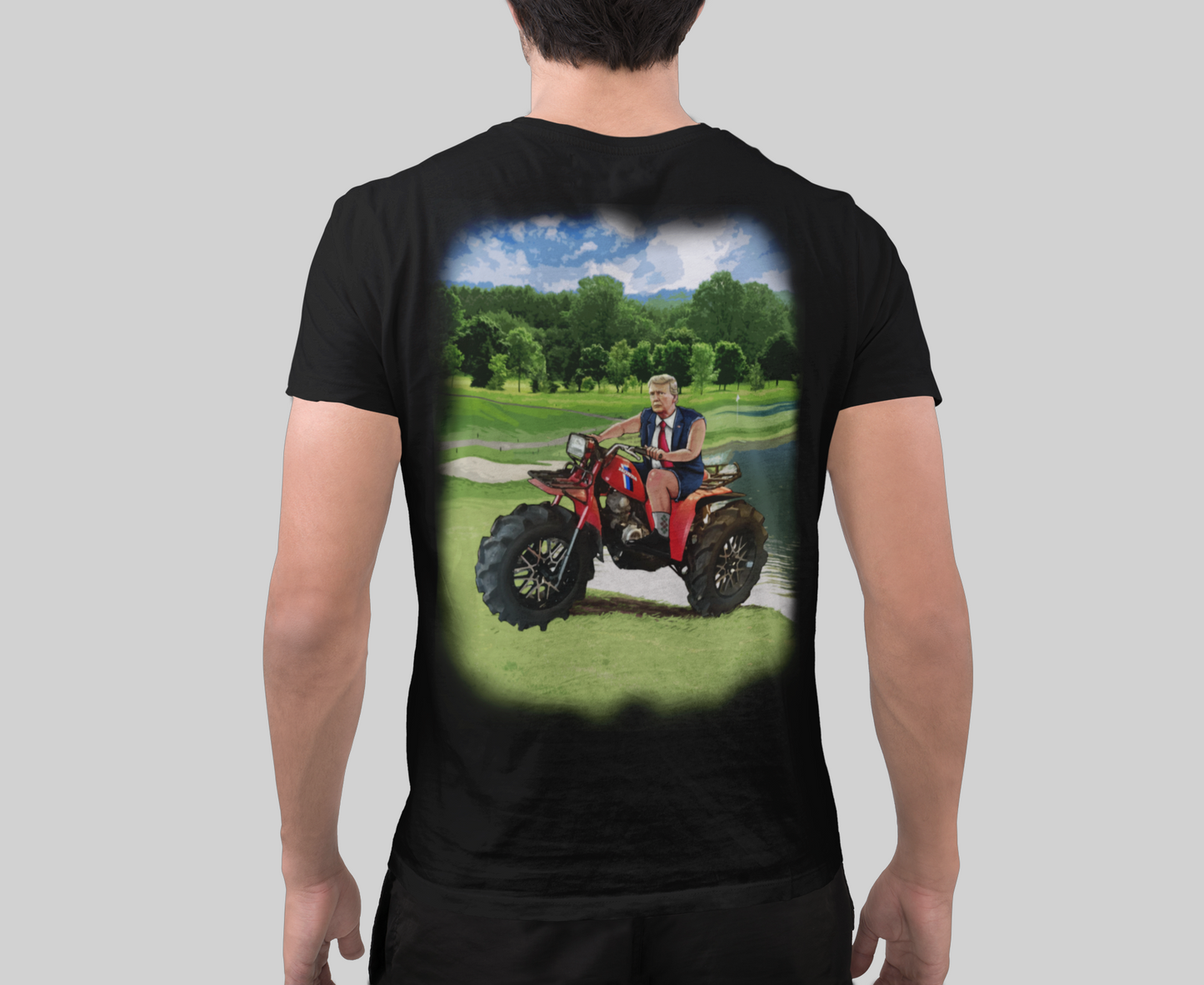 Trump Takes on Big Big Red T-shirt