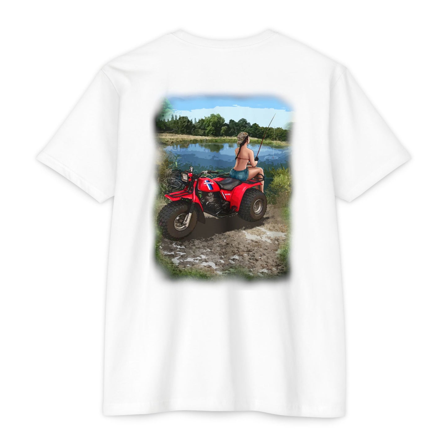 Big Red Gone Fishin' T-Shirt