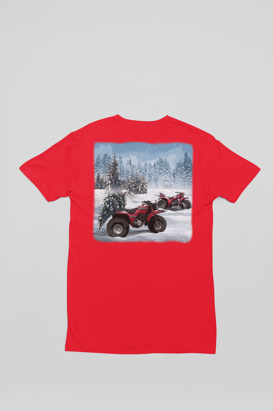 Big Red ATVs Christmas T-Shirt