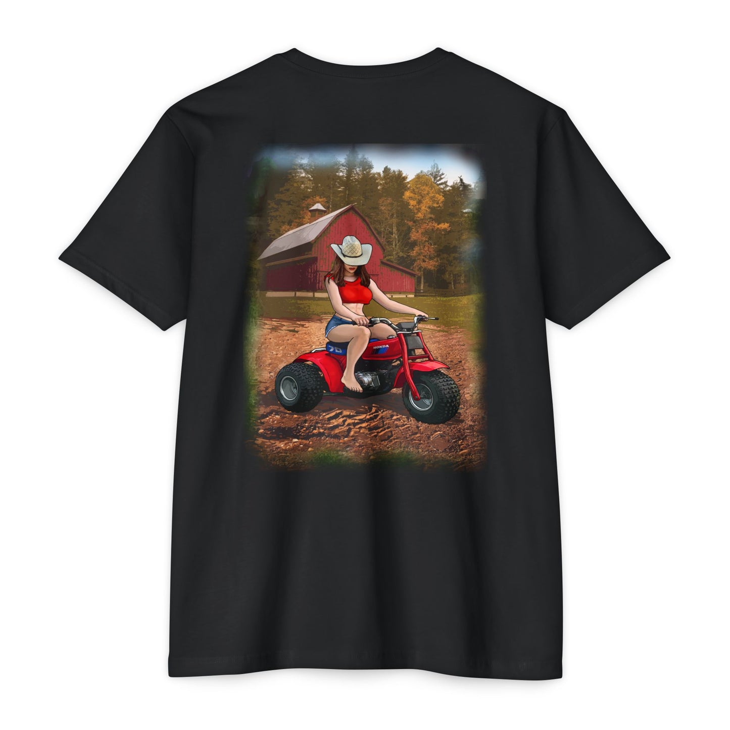 Cowgirl Saddles Up the 70 T-Shirt