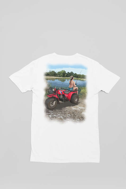 Big Red Gone Fishin' T-Shirt