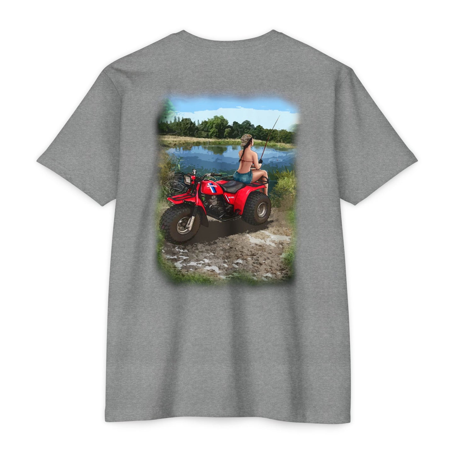 Big Red Gone Fishin' T-Shirt